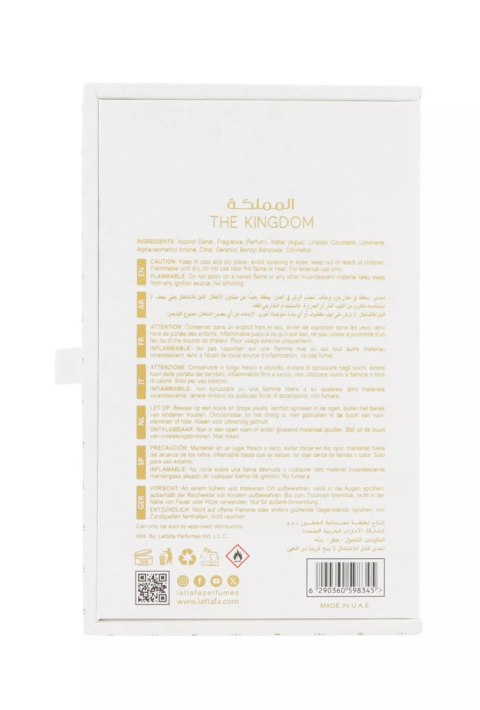 Lattafa The Kingdom Man Edp 100ml