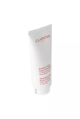 Tester Clarins Moisture Rich Body Lotion With Shea Butter For Dry Skin 200ml