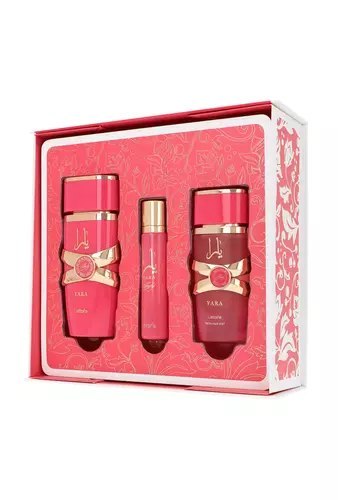 Zestaw Lattafa Yara Candy Edp 100ml + 12ml Edp + Hair Mist 50ml