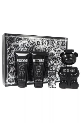 Zestaw Moschino Toy Boy Edp 100ml + Shower Gel 100ml + After Shave Balm 100ml + Edp 10ml