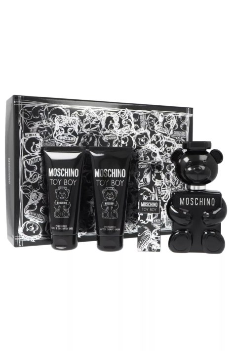 Zestaw Moschino Toy Boy Edp 100ml + Shower Gel 100ml + After Shave Balm 100ml + Edp 10ml