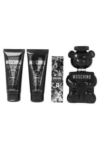 Zestaw Moschino Toy Boy Edp 100ml + Shower Gel 100ml + After Shave Balm 100ml + Edp 10ml