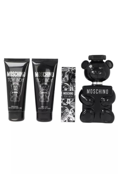 Zestaw Moschino Toy Boy Edp 100ml + Shower Gel 100ml + After Shave Balm 100ml + Edp 10ml