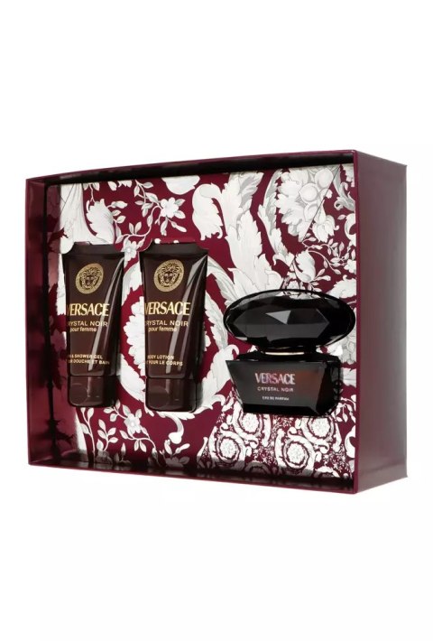 Zestaw Versace Crystal Noir Edp 50ml + Body Lotion 50ml + Shower Gel 50ml