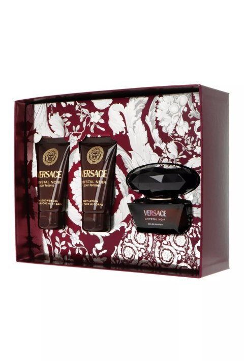 Zestaw Versace Crystal Noir Edp 50ml + Body Lotion 50ml + Shower Gel 50ml
