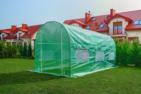 Tunel Foliowy ZIELONY z oknami - 6m2 = 300*200*200