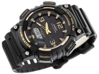 ZEGAREK MĘSKI CASIO AQ-S810W-1A3V (zd044i) - SOLAR POWERED + BOX