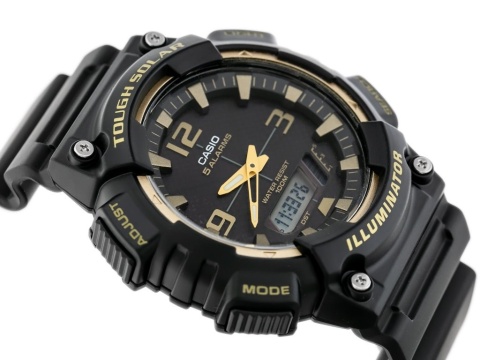 ZEGAREK MĘSKI CASIO AQ-S810W-1A3V (zd044i) - SOLAR POWERED + BOX