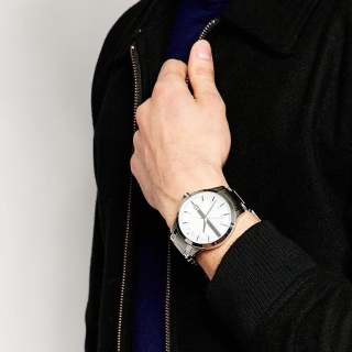 Zegarek Męski Armani Exchange AX2177 Srebrny