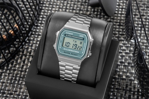 Zegarek Męski CASIO VINTAGE A168WA-3AYES + BOX