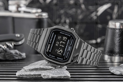 Zegarek Męski Casio A168WEGG-1BEF – Styl Retro | Sklep z Zegarkami