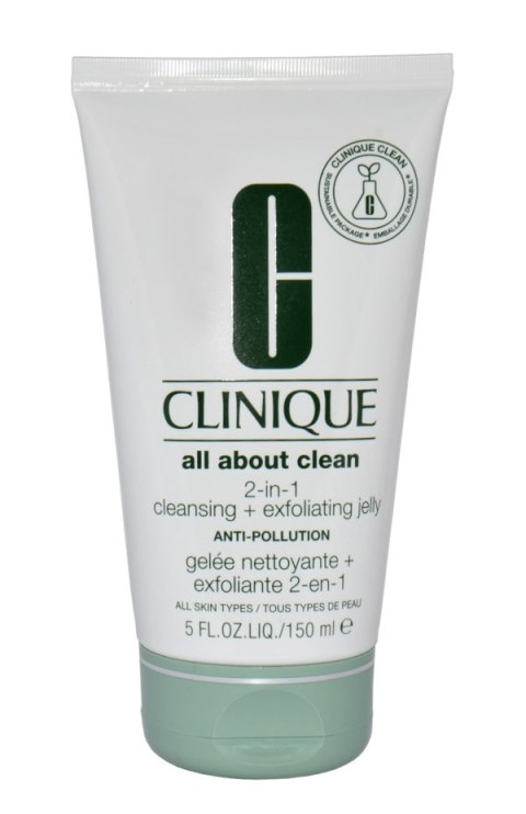 Clinique All About Clean 2 In 1 Cleansing + Exfoliating Jelly 150ml