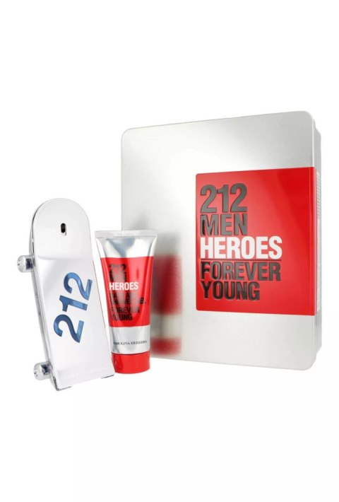 Zestaw Carolina Herrera 212 Heroes Edt 90ml + Shower Gel 100ml