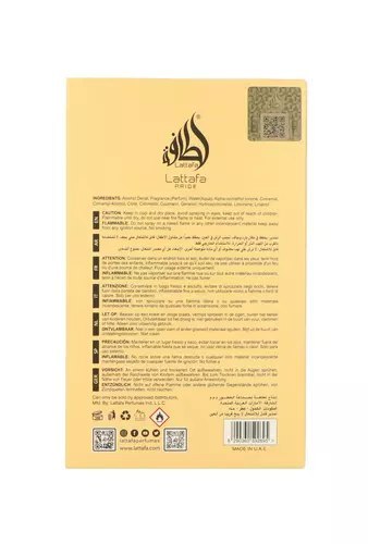 Lattafa Pride Affection Edp 100ml