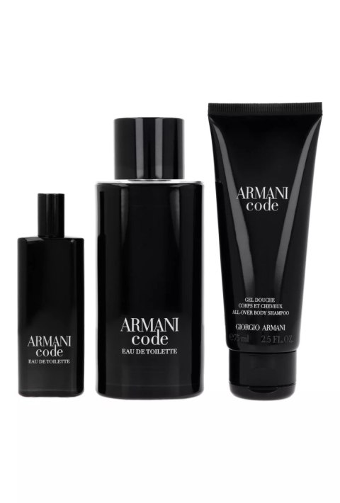 Zestaw Armani Code Edt 125ml + Edt 15ml + Shower Gel 75ml