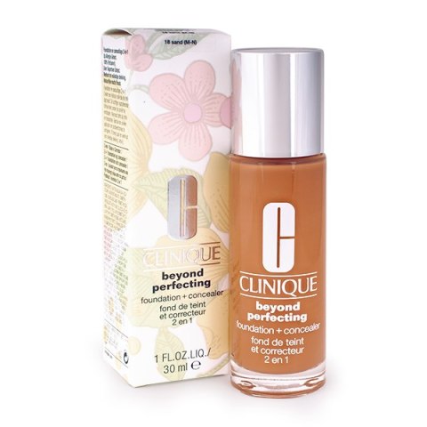 Clinique Beyond Perfecting Foundation +Concealer 18 Sand 30ml