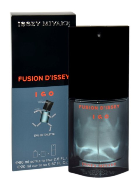 Zestaw Issey Miyake Fusion D`Issey Edt 80 ml + Edt 20ml