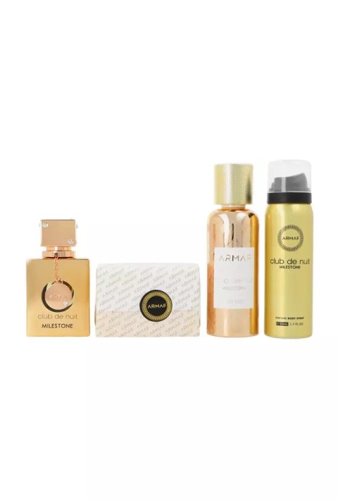 Zestaw Armaf Club de Nuit Milestone Woman Edp 30ml + Perfume Body Spray 50ml + Hair Mist 55ml + Soap 130g