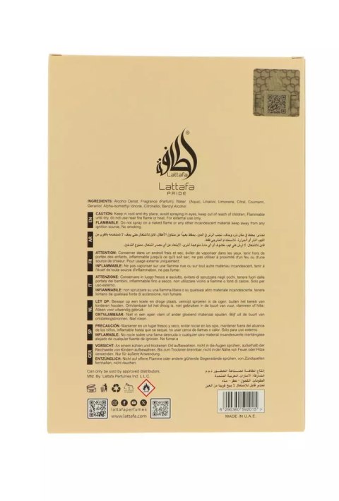 Lattafa Pride Art Of Nature II Edp 100ml