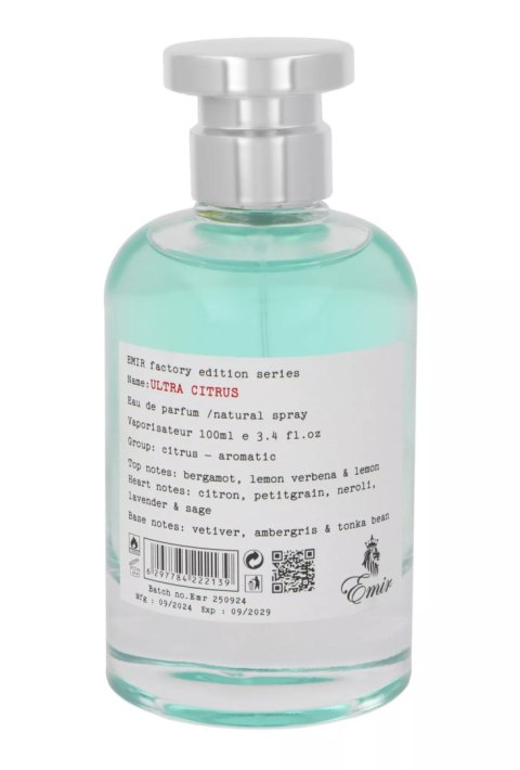 Paris Corner Emir Factory Edition Ultra Citrus Edp 100ml
