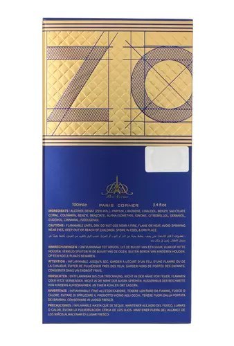 Paris Corner Zodiac Stratos Edp 100ml