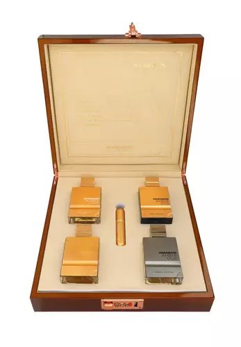 Zestaw Al Haramain Amber Oud Collection 4 x 60ml - Amber Oud Gold Edition + Amber Oud Bleu Edition + Amber Oud White Edition + A