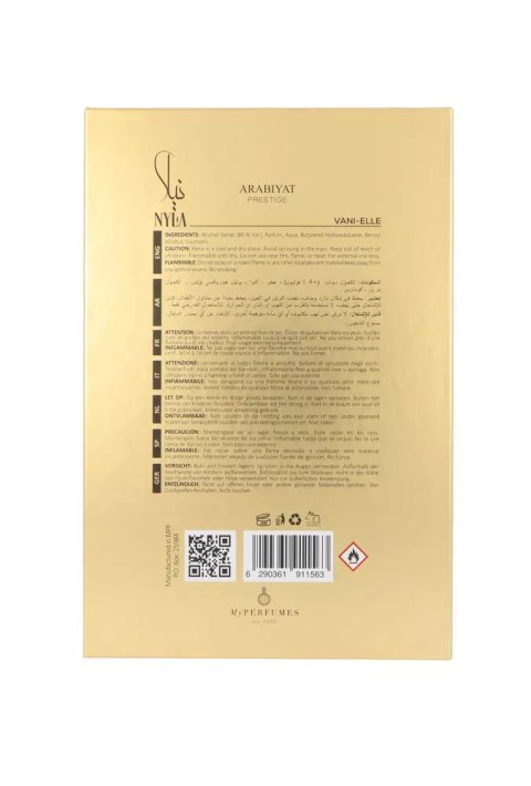 Arabiyat Prestige Nyla Vanielle Edp 80ml