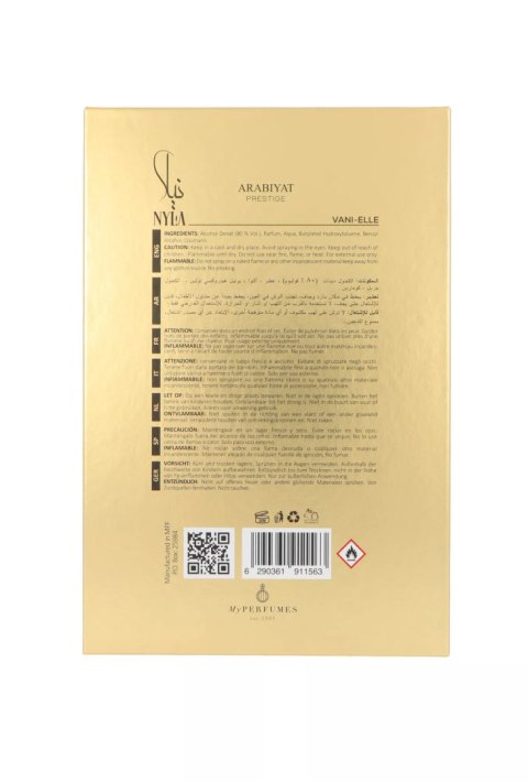 Arabiyat Prestige Nyla Vanielle Edp 80ml