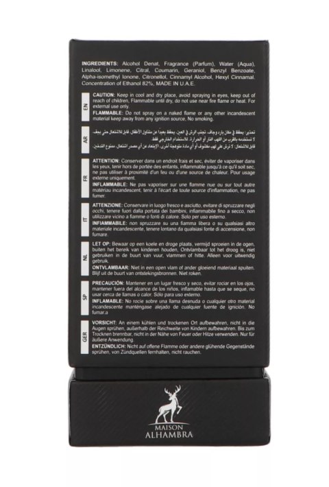 Maison Alhambra Fusion Intense Edp 80ml