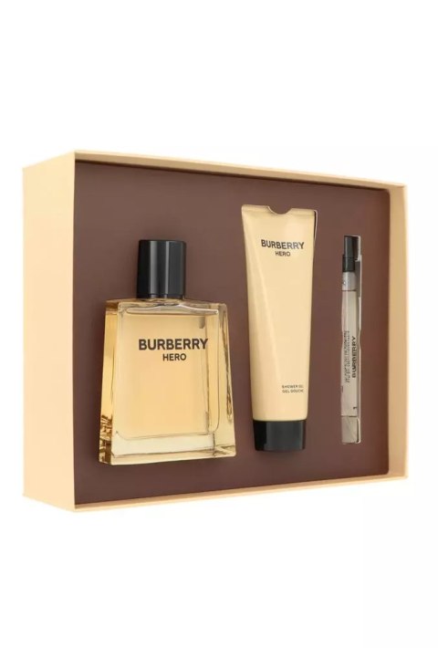 Zestaw Burberry Hero Edt 100ml + Edt 10ml + Shower Gel 75ml