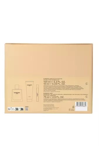 Zestaw Burberry Hero Edt 100ml + Edt 10ml + Shower Gel 75ml
