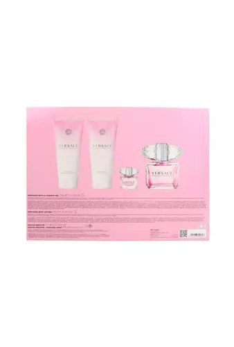 Zestaw Versace Bright Crystal Edt 90ml + Shower Gel 100ml + Body Lotion 100ml + Edt 5ml