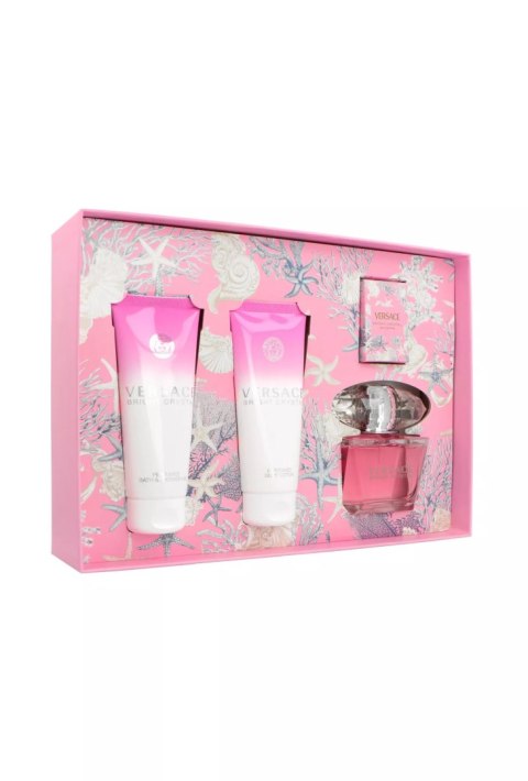 Zestaw Versace Bright Crystal Edt 90ml + Shower Gel 100ml + Body Lotion 100ml + Edt 5ml