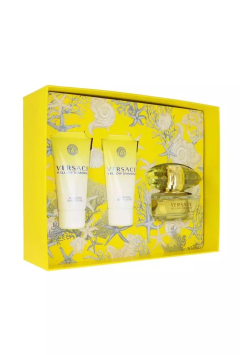 Zestaw Versace Yellow Diamond Edt 50ml + Shower Gel 50ml + Body Lotion 50ml