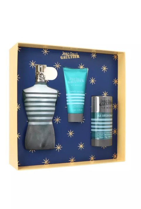 Zestaw Jean Paul Gaultier Le Male Edt 125ml + After Shave Balm 50ml + Deodorant Stick 75g