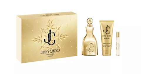 Zestaw Jimmy Choo I Want Choo Parfum 100ml + Parfum 7,5ml + Body Lotion 100ml