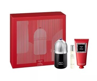Zestaw Cartier De Pasha Edition Noire Edt 100ml + Edt 10ml + Shower Gel 100ml
