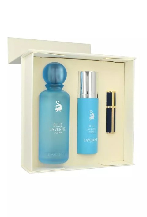 Zestaw Laverne Blue Laverne 7AM Collection Edp 200ml + All Over Spray 100ml