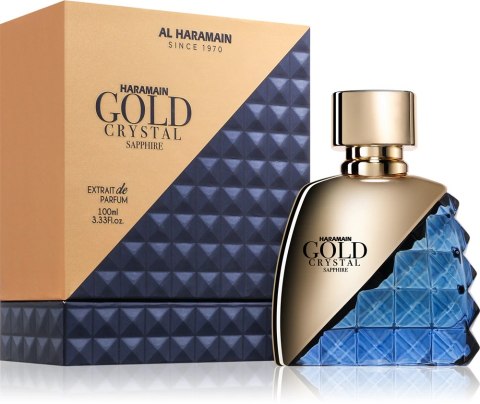Al Haramain Gold Crystal Sapphire Extrait De Parfum 100ml