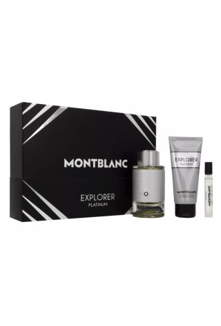 Zestaw Montblanc Explorer Platinum Edp 100ml + Edp 7,5ml + Shower Gel 100ml