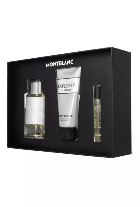 Zestaw Montblanc Explorer Platinum Edp 100ml + Edp 7,5ml + Shower Gel 100ml