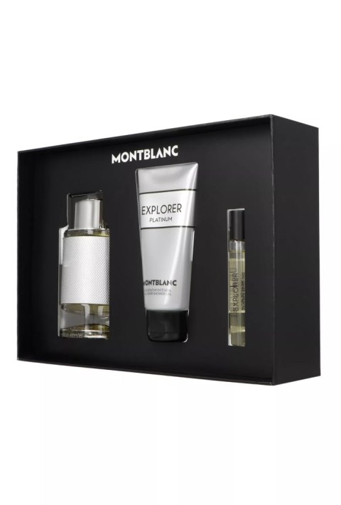Zestaw Montblanc Explorer Platinum Edp 100ml + Edp 7,5ml + Shower Gel 100ml