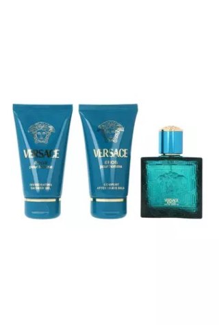 Zestaw Versace Eros Pour Homme Edt 50ml + Shower Gel 50ml + After Shave Balm 50ml