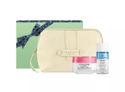 Zestaw Collistar Unbox Your Beauty Idroattiva Moisturizing Cream 50ml + Mini Biphase 35ml + Cosmetics Bag
