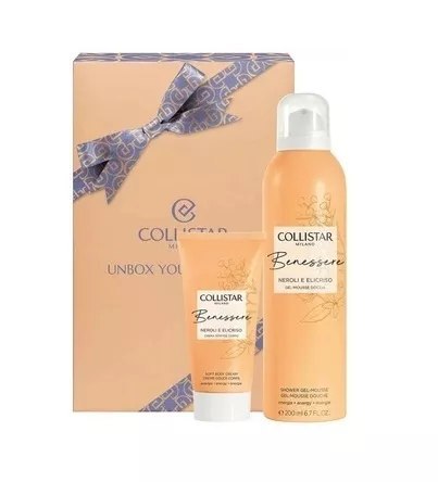 Zestaw Collistar Unbox Your Wellness Shower Gel Mousee 200ml + Soft Body Cream 50ml