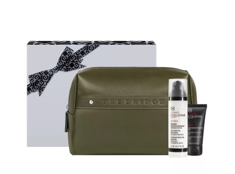 Zestaw Collistar Uomo Unbox Your Style Hydra Daily Protective Moisturizer 80ml + Energizing Cleansing Gel 30ml + Pouch