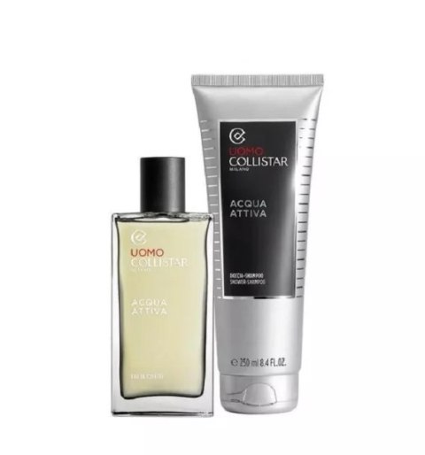 Zestaw Collistar Uomo Unbox Your Style Acqua Attiva 100ml + Shampoo 250ml