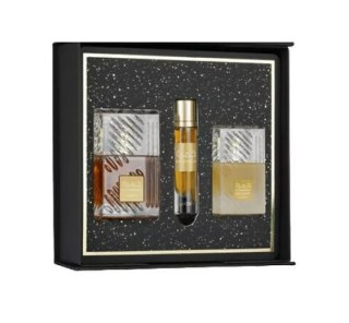 Zestaw Lattafa Khamrah Edp 100ml + Edp 12ml + Hair Mist 50ml