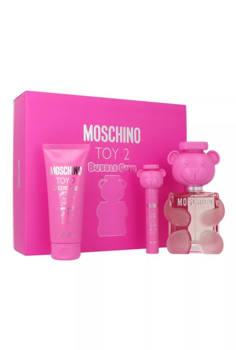 Zestaw Moschino Toy 2 Bubble Gum Edt 100ml + Body Lotion 100ml + Edt 10ml