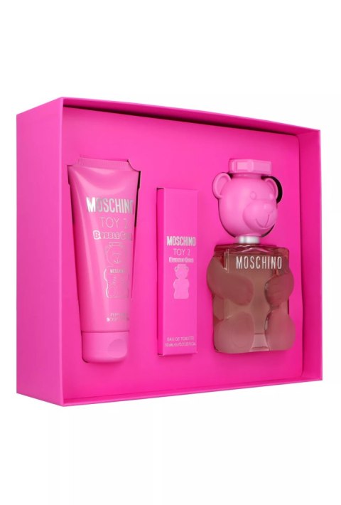 Zestaw Moschino Toy 2 Bubble Gum Edt 100ml + Body Lotion 100ml + Edt 10ml